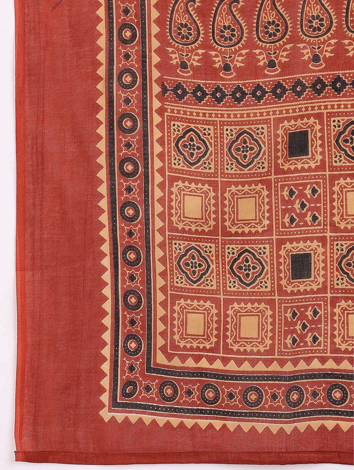 women three quarter sleeve kurta palazzo with dupatta set - 21975793 -  Standard Image - 8