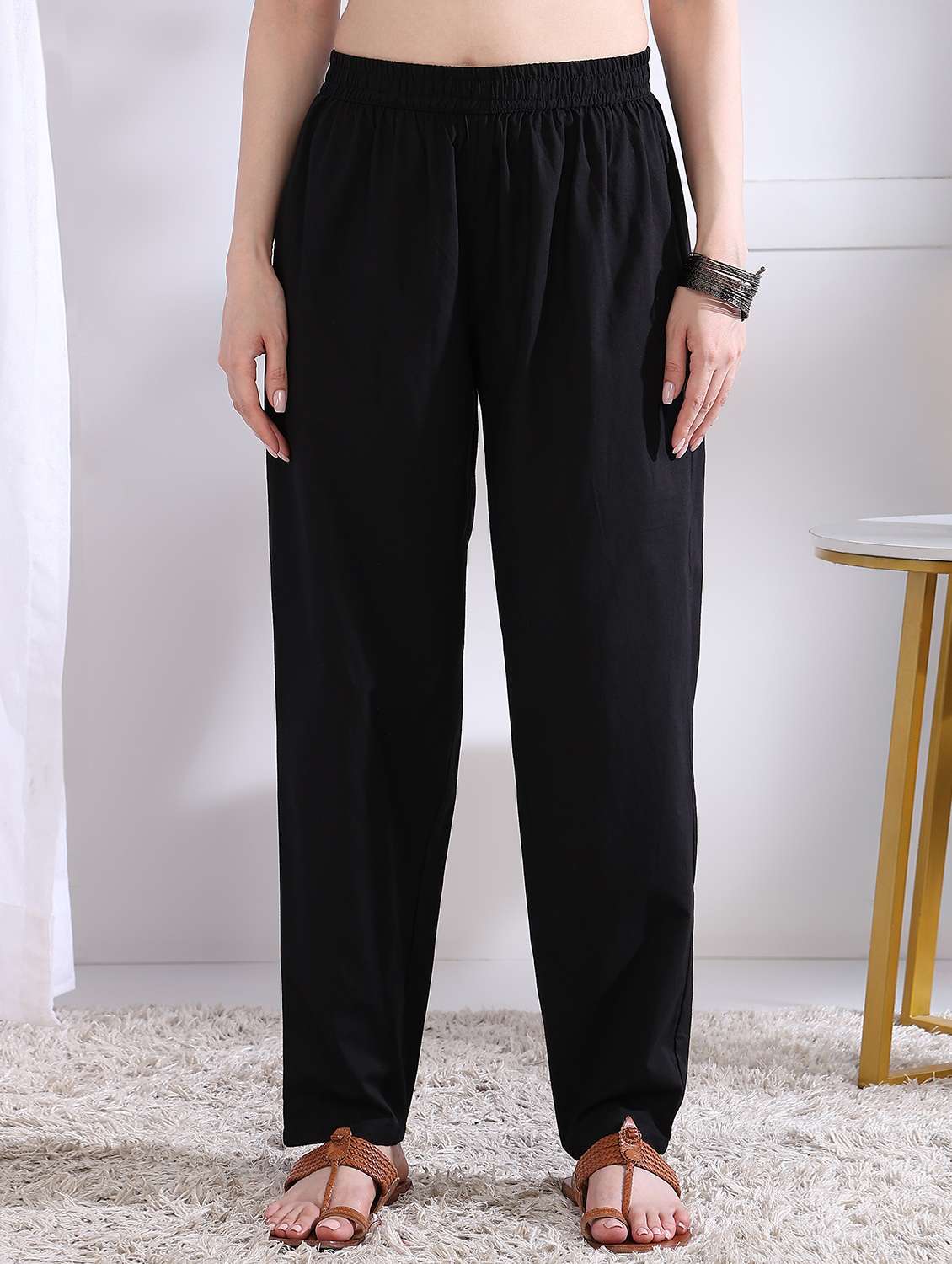 women three quarter sleeve kurta pant with dupatta set - 21975801 -  Standard Image - 5