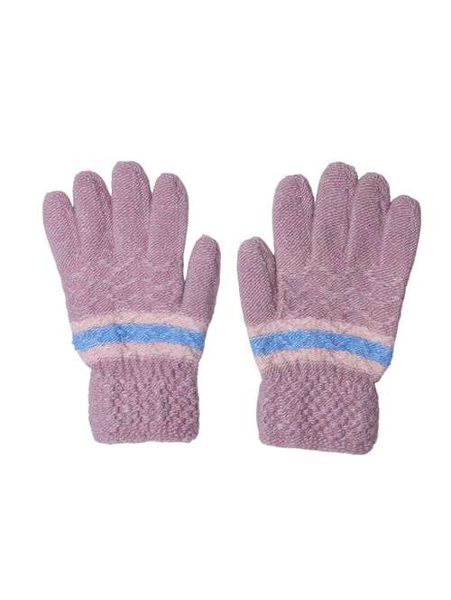 girls self design winter gloves - 21975879 -  Standard Image - 0