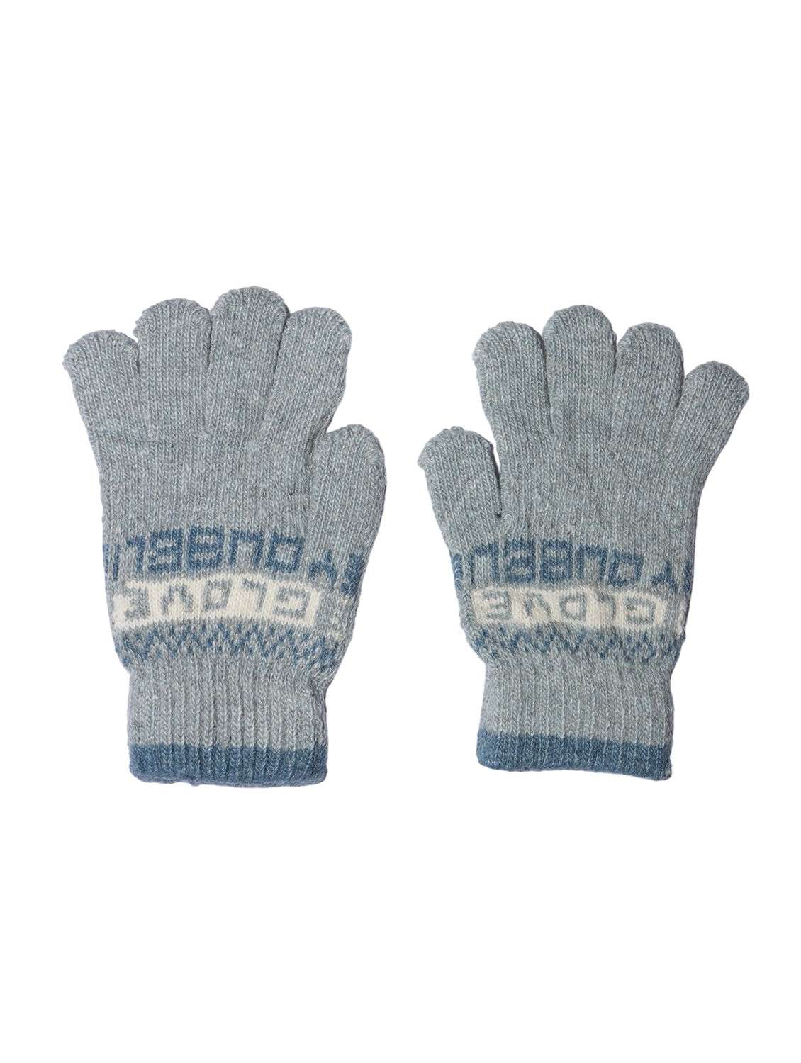 girls self design winter gloves