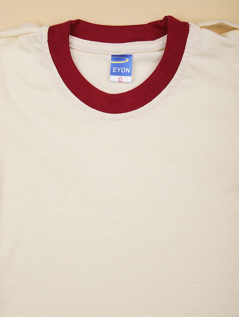 boys checkered t-shirt & dungaree casual wear set - 21976048 -  Standard Image - 3