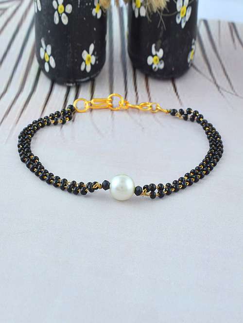 mangalsutra chain pearl bracelet women - 21976394 -  Standard Image - 0