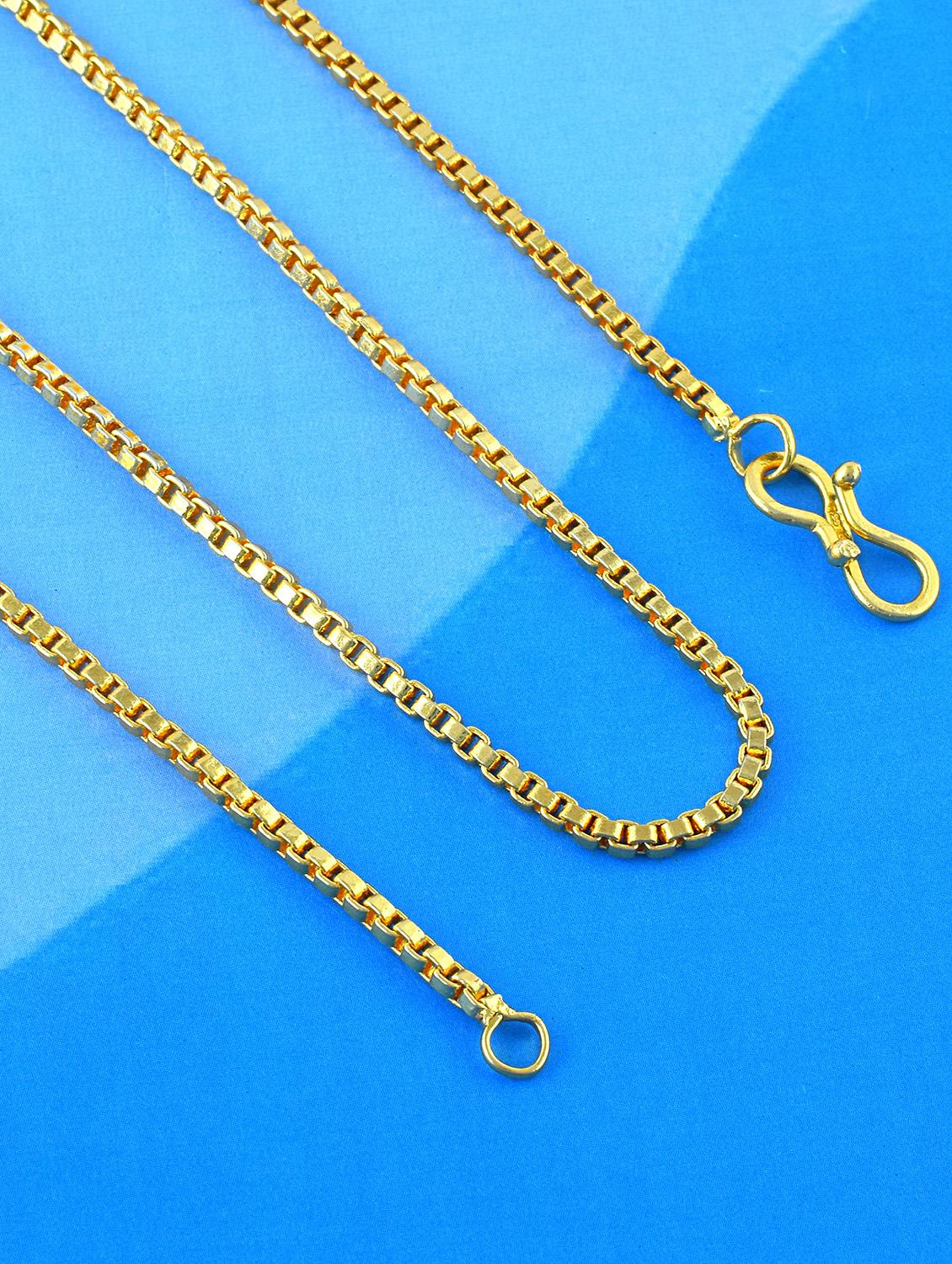 men gold plated gold chain 