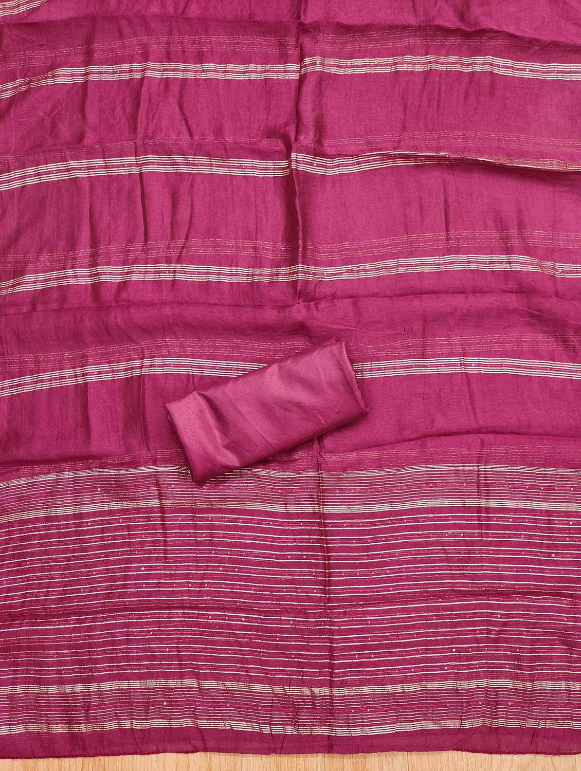 women solid with work embroidered unstitched suit set - 21976419 -  Standard Image - 3