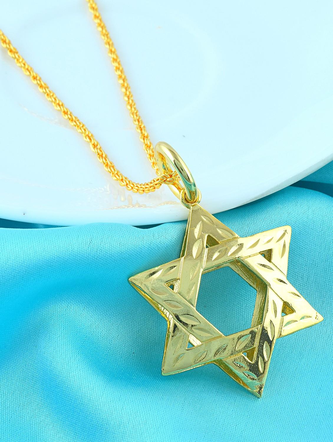gold star patterned fashion jewellery - 21976579 -  Zoom Image - 0
