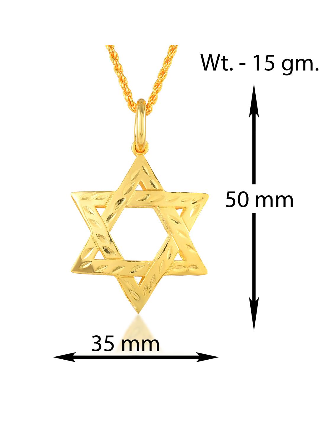 gold star patterned fashion jewellery - 21976579 - Standard Image - 3