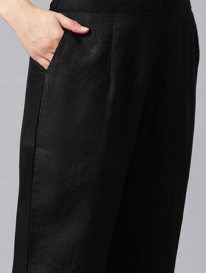 women three quarter sleeve kurta pant with dupatta set - 21976656 -  Standard Image - 5