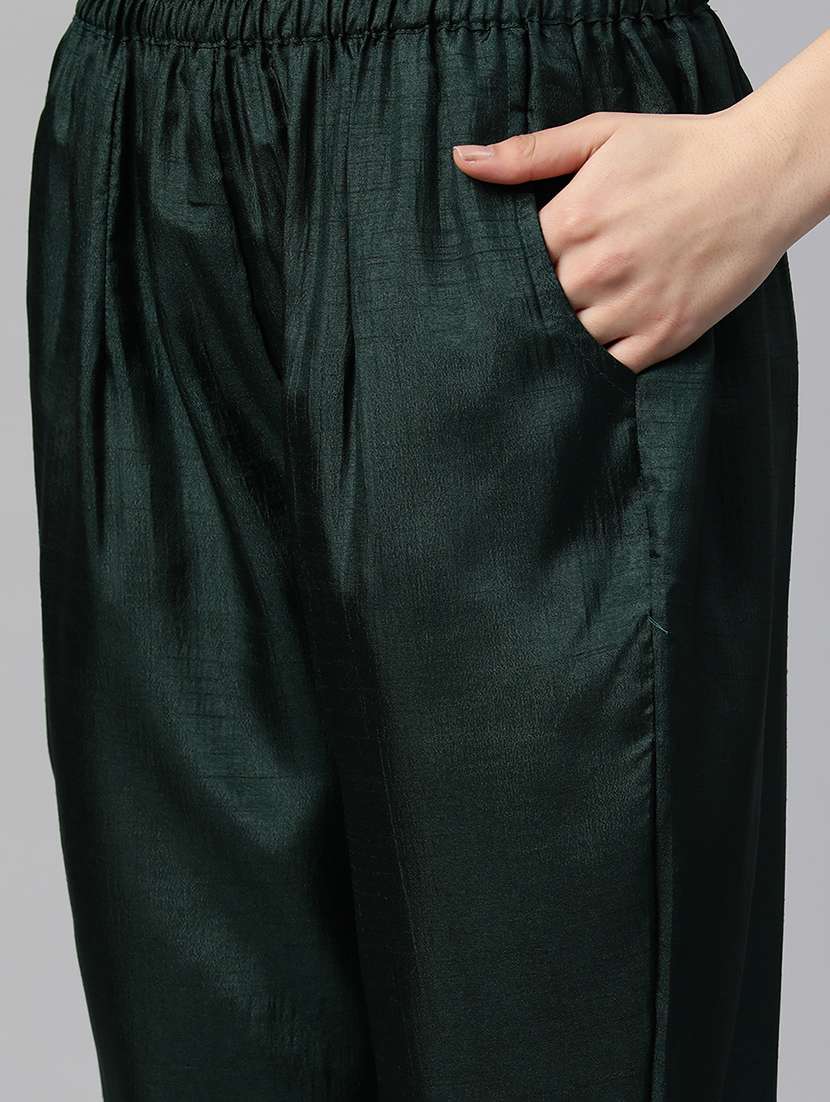 women three quarter sleeve kurta pant with dupatta set - 21976664 -  Standard Image - 5