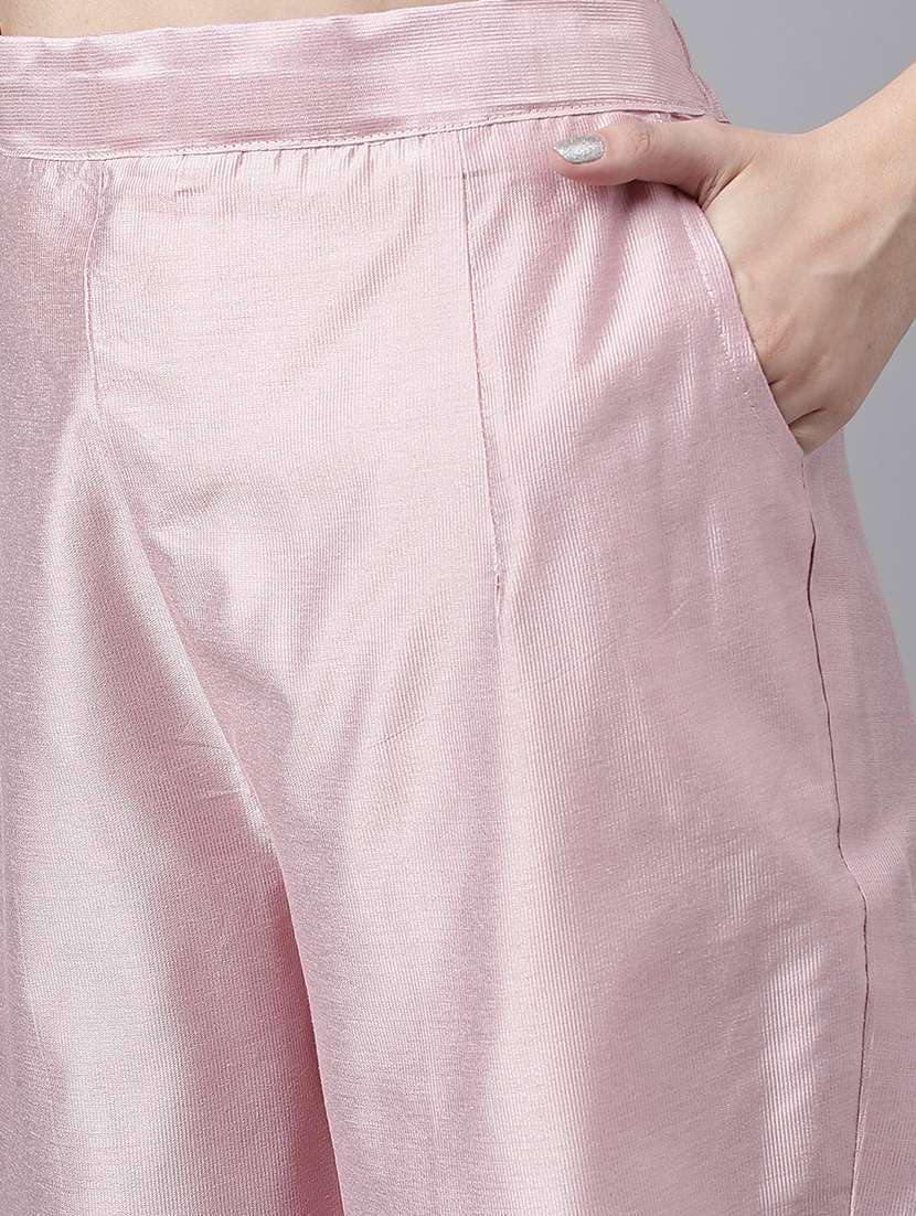 women three quarter sleeve kurta pant with dupatta set - 21976665 -  Standard Image - 5