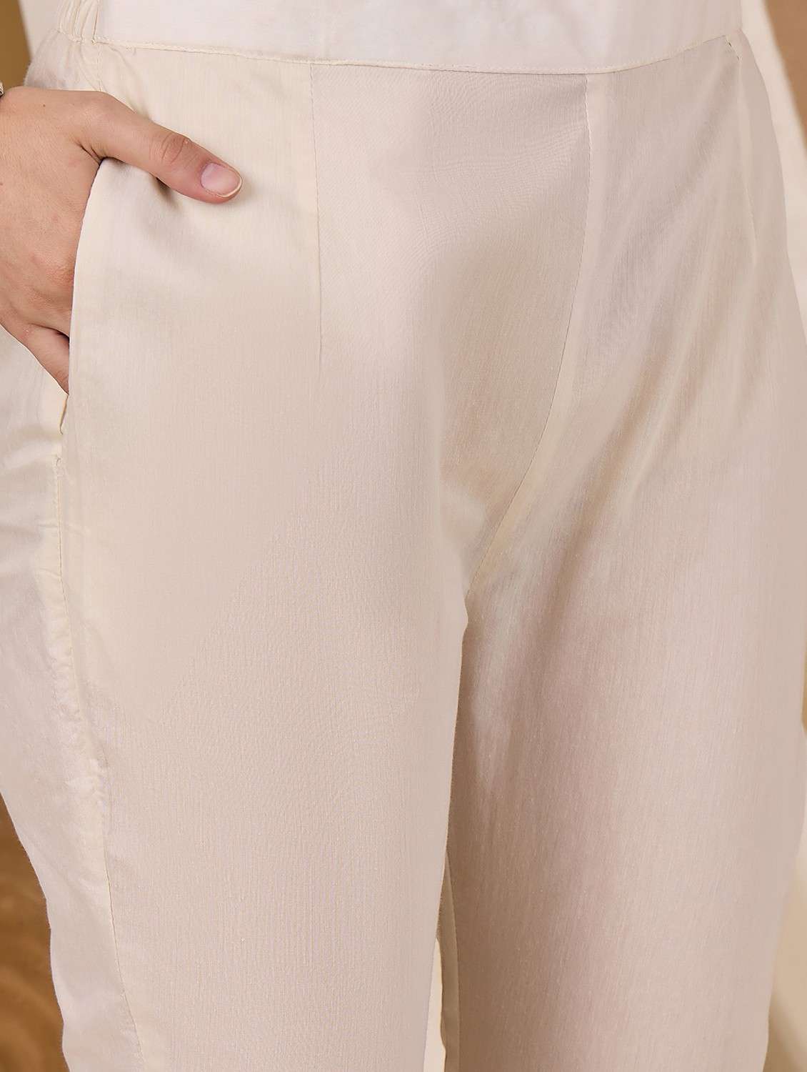 women three quarter sleeve kurta pant with dupatta set - 21976673 -  Standard Image - 5