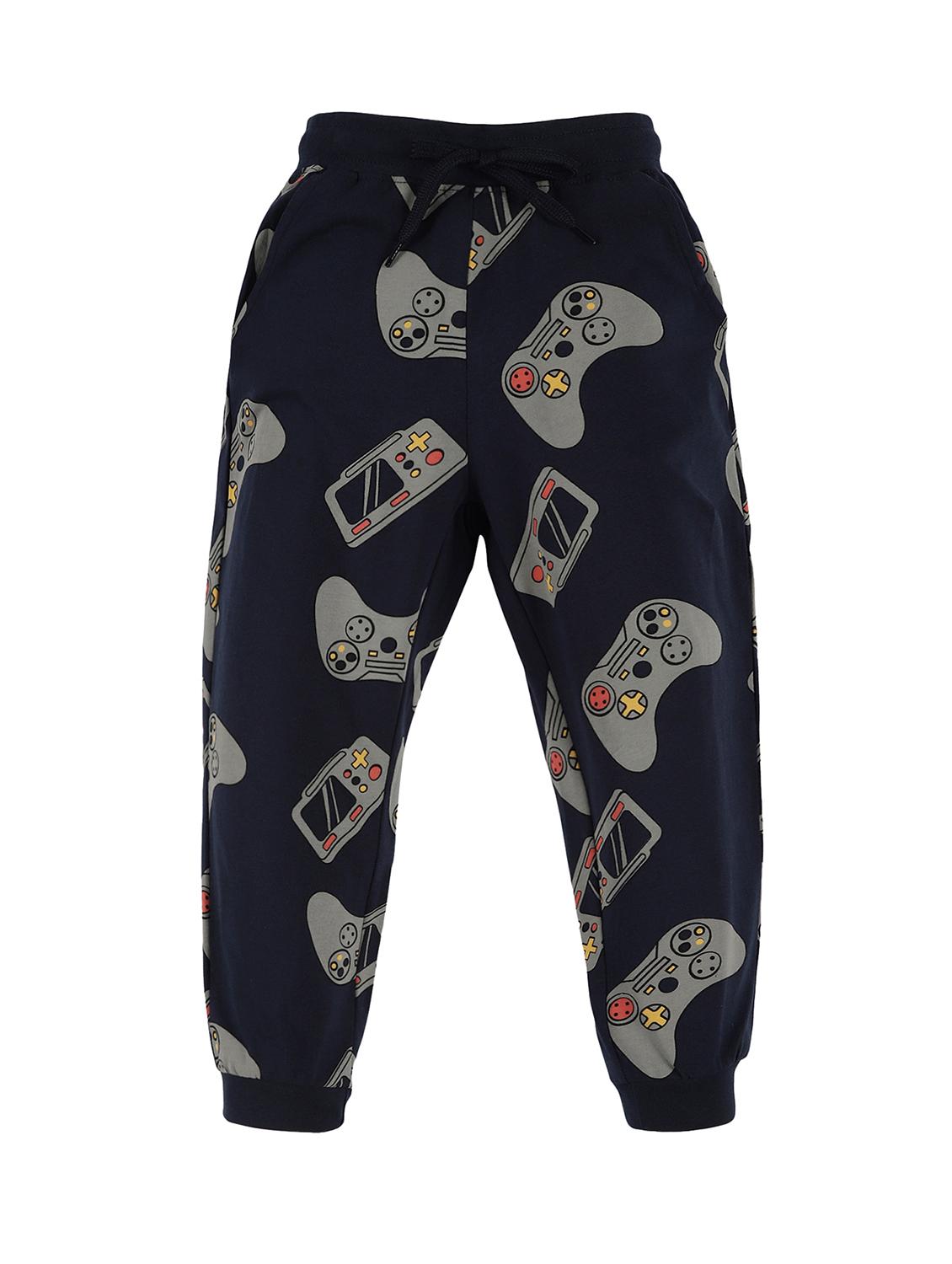boys printed t-shirt & jogger full length set - 21977247 - Standard Image - 3