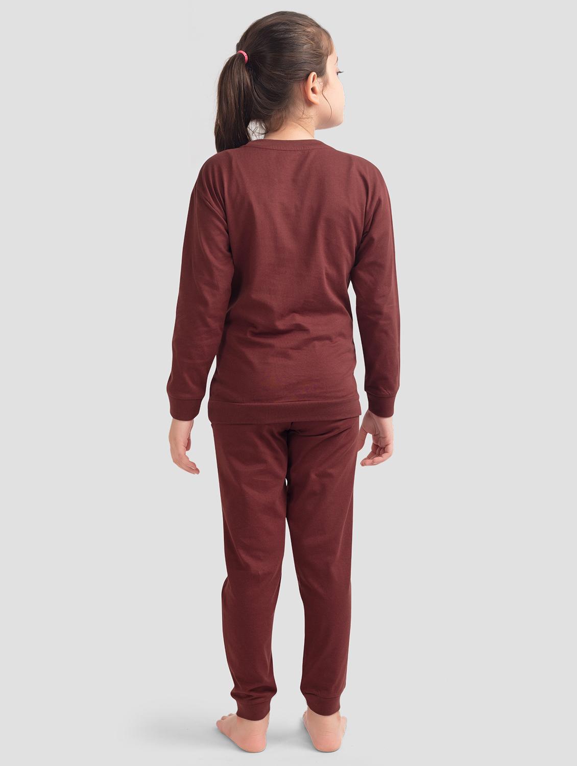 girls printed long sleeve full length set - 21977252 - Standard Image - 3