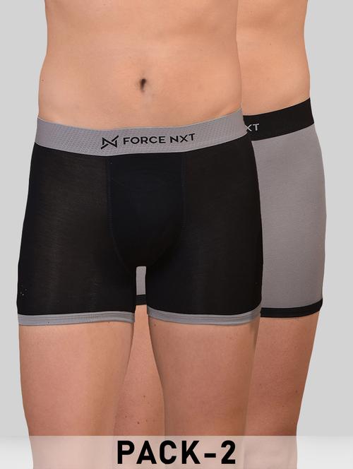 men pack of 2 solid low rise trunk - 21977297 -  Standard Image - 0