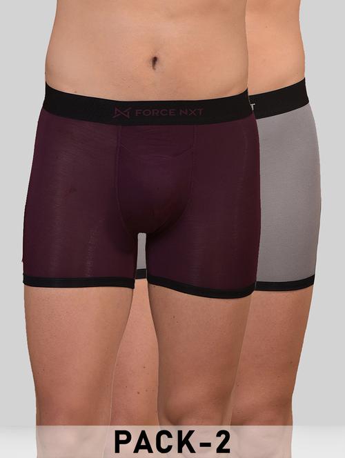 men pack of 2 solid low rise trunk - 21977298 -  Standard Image - 0