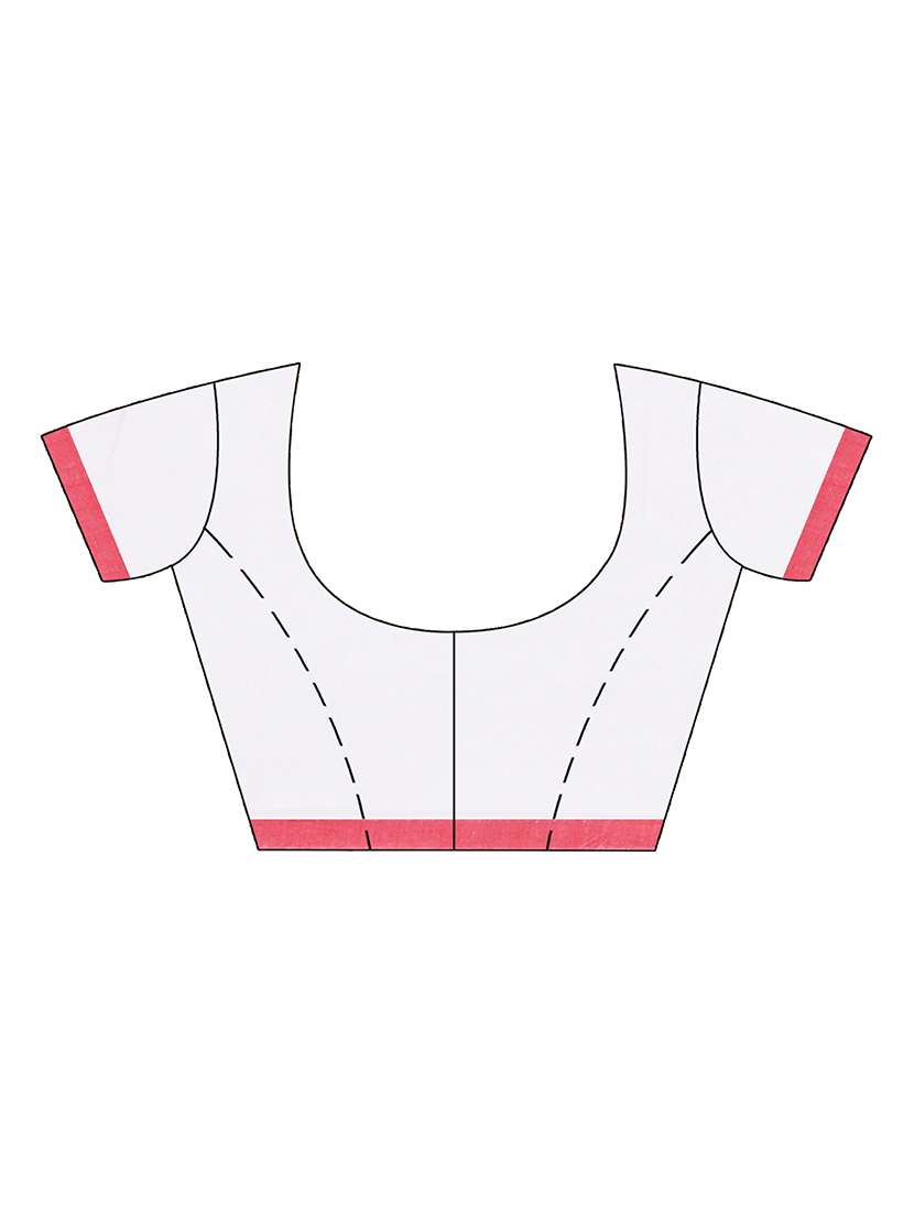 women floral handloom saree with blouse - 21977367 -  Standard Image - 3