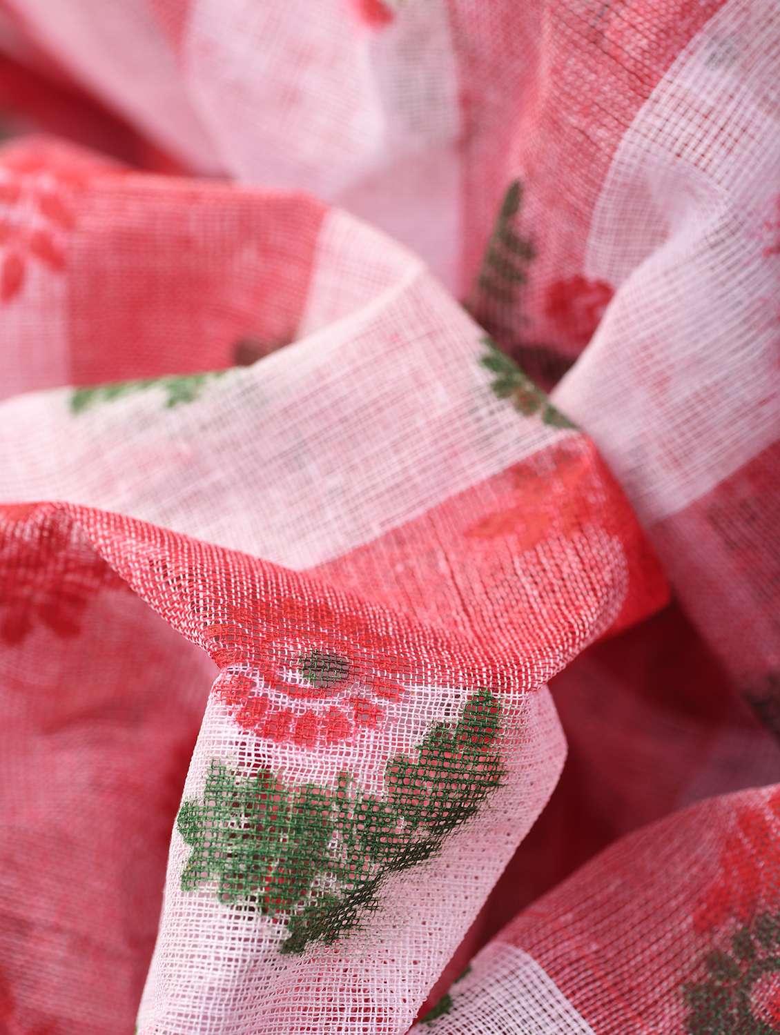 women printed handloom saree - 21977377 -  Standard Image - 3