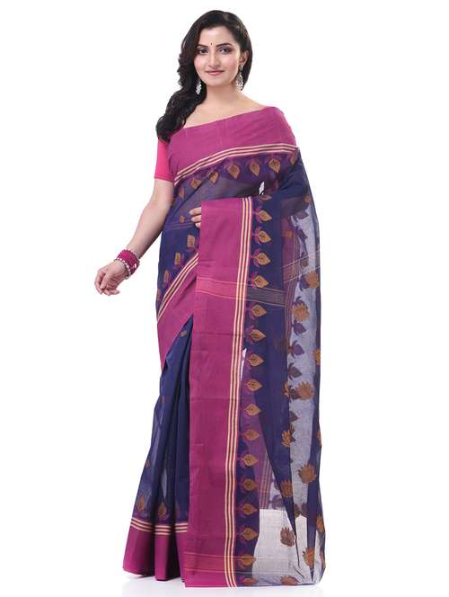 women self design handloom saree - 21977422 - Standard Image - 0