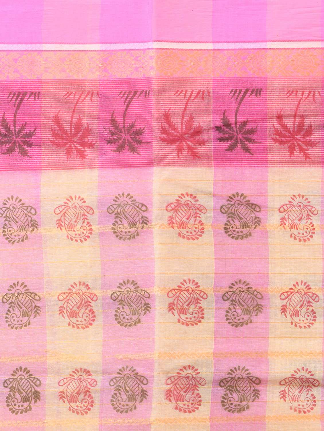 women printed handloom saree - 21977440 -  Standard Image - 3