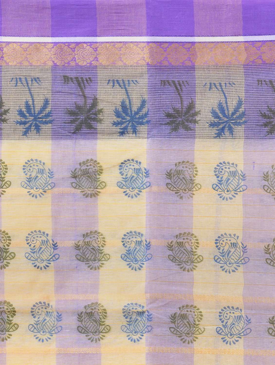 women printed handloom saree - 21977442 -  Standard Image - 3