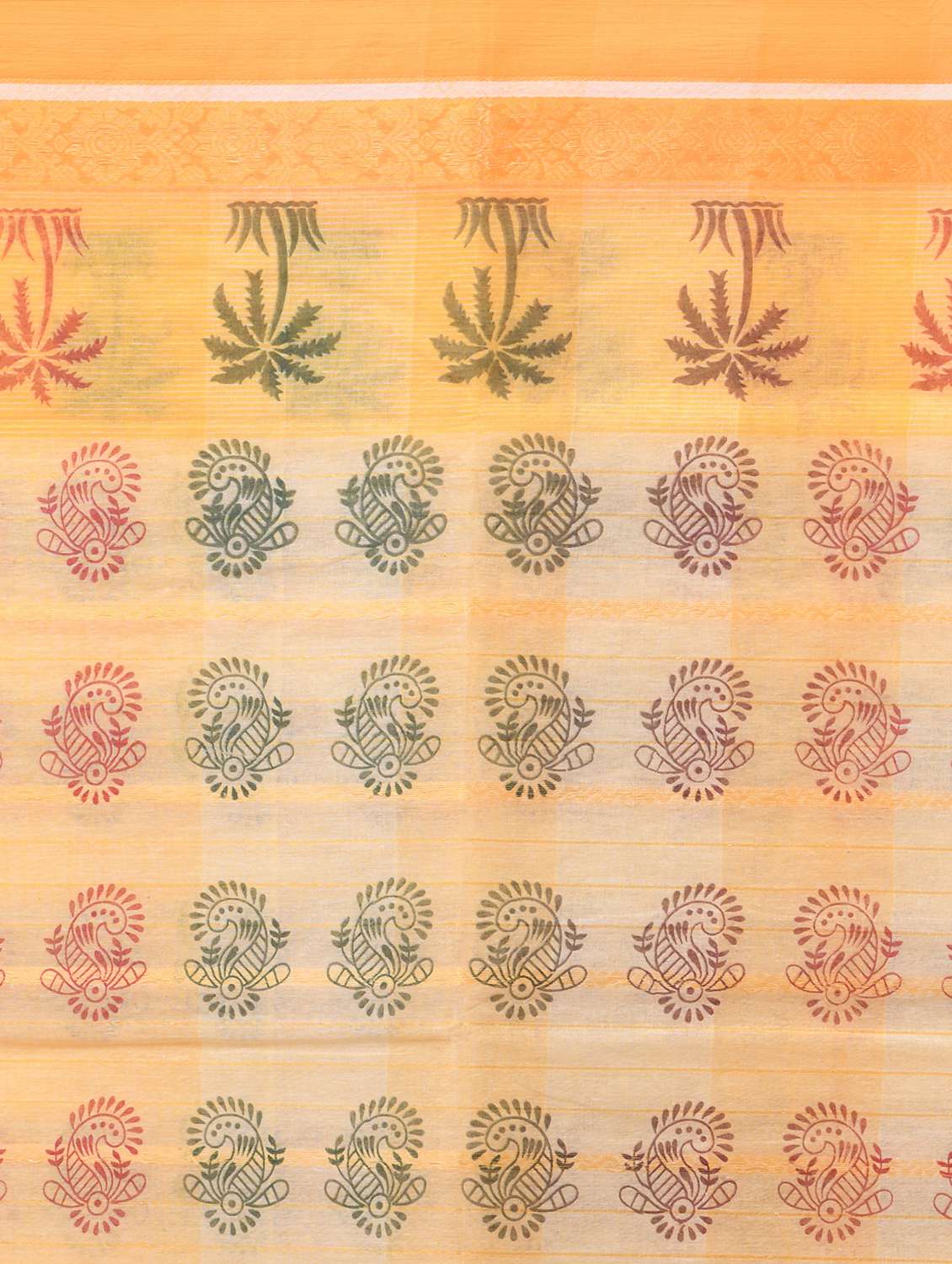 women printed handloom saree - 21977444 -  Standard Image - 3