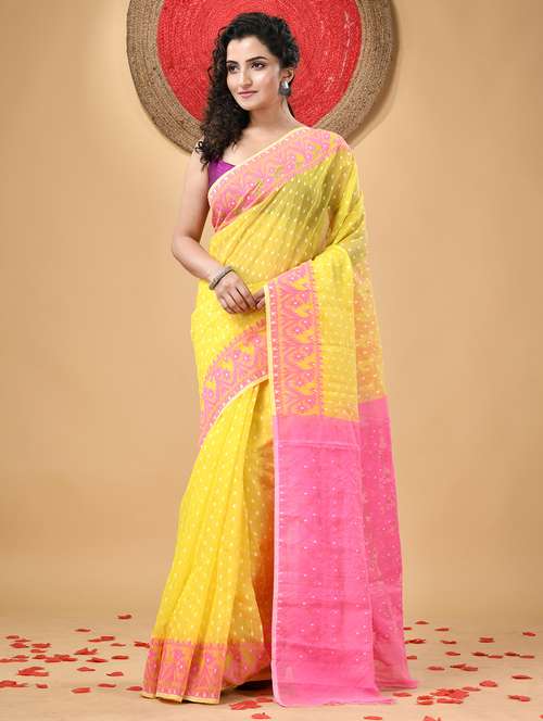 women self design jamdani saree - 21977476 -  Standard Image - 0