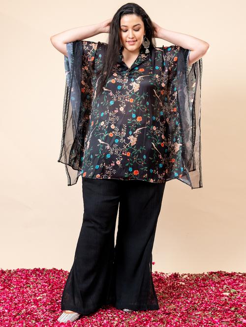 women floral printed kimono sleeve ethnic co ord set - 21977706 -  Standard Image - 0