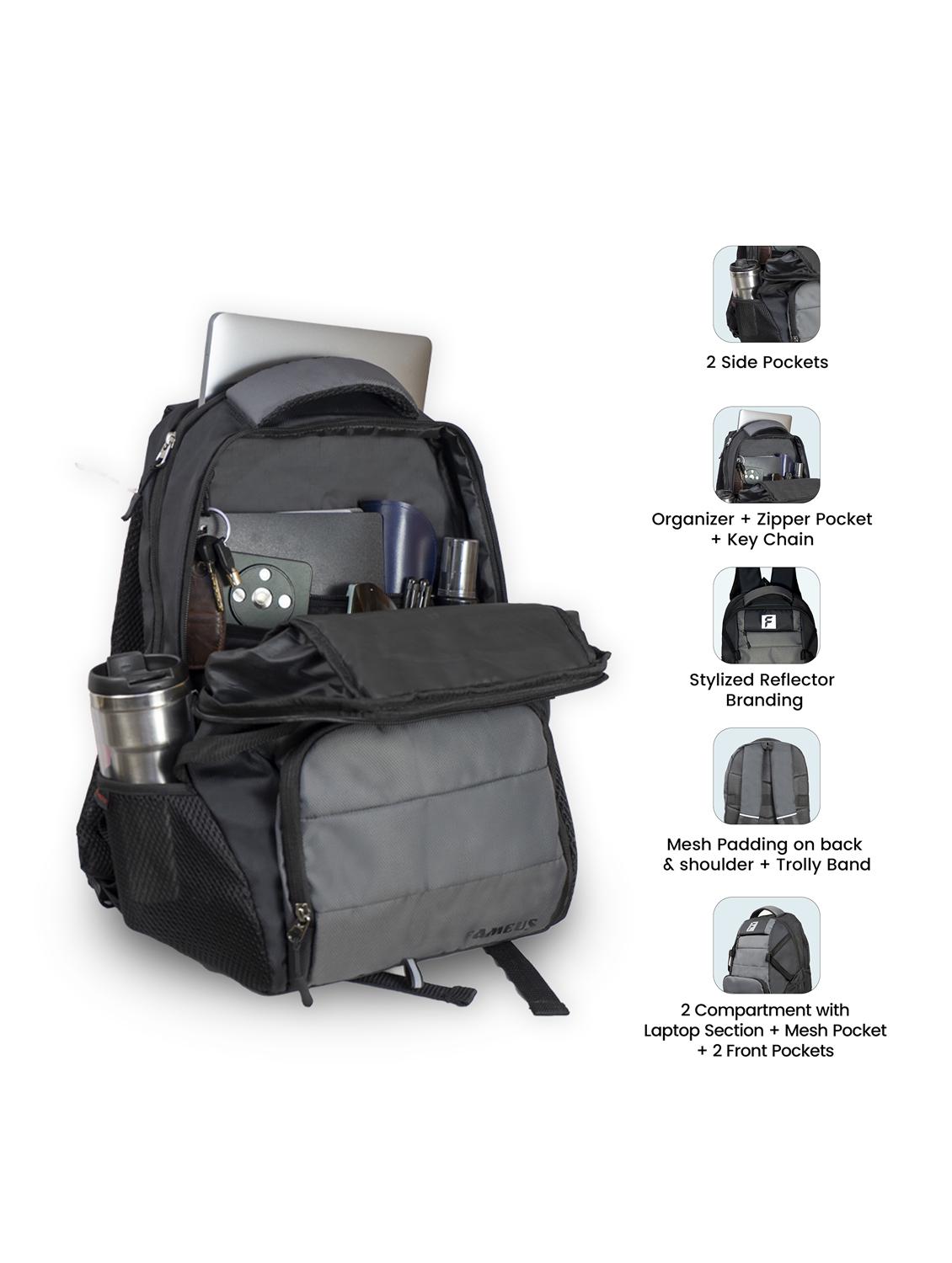 everyday unisex laptop backpack - 21977782 - Standard Image - 3