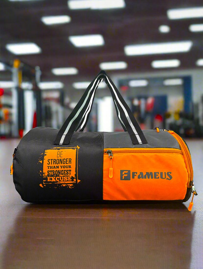 polyester gym and travel duffel bag - 21977932 -  Zoom Image - 0