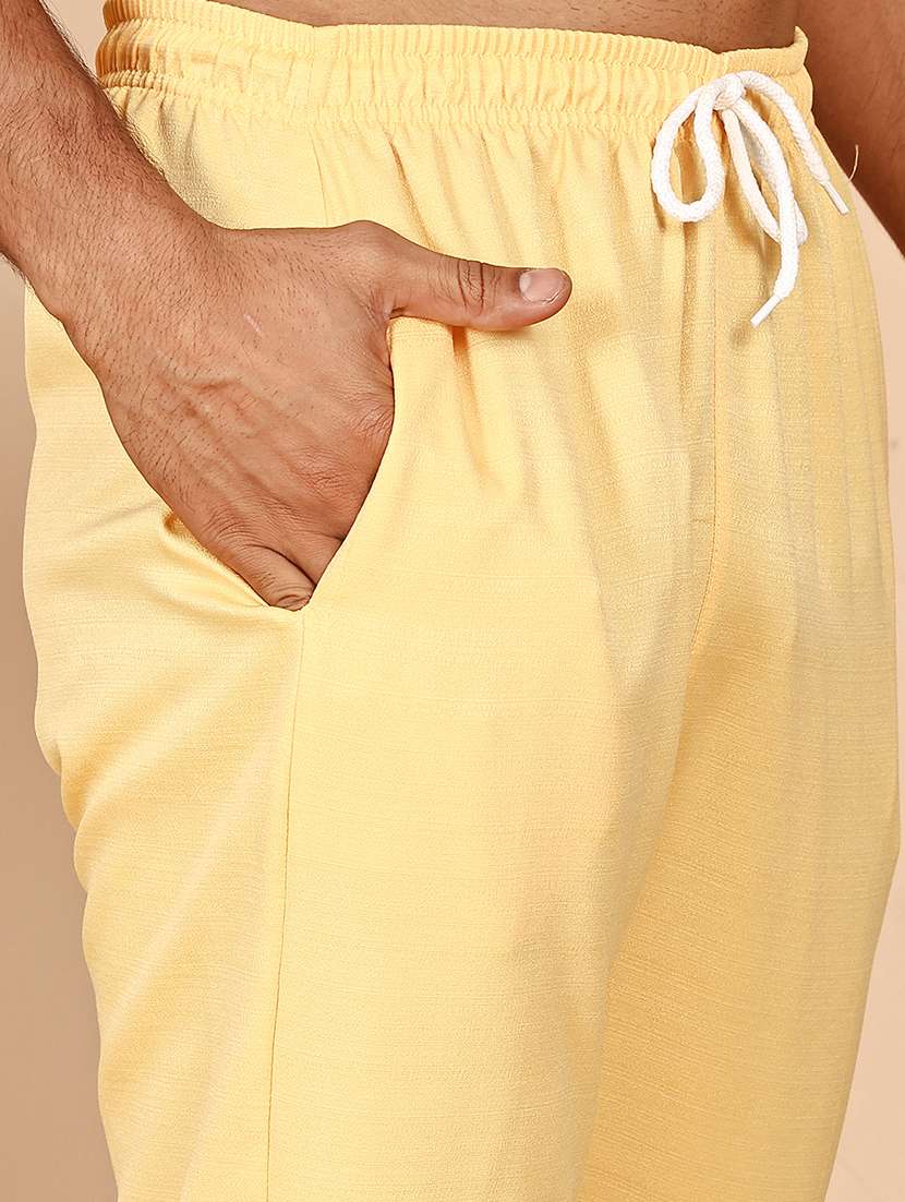 men mandarin neck kurta pyjama ethnic wear set - 21977934 -  Standard Image - 5