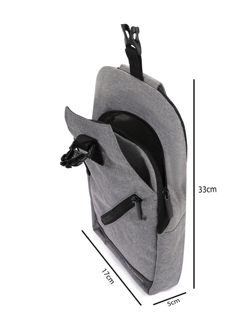 unisex sling crossbody waist pouch - 21978041 - Standard Image - 3