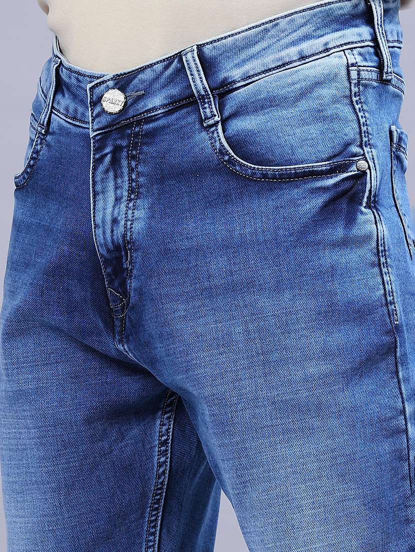 men washed mid rise full length jeans - 21978078 -  Standard Image - 5