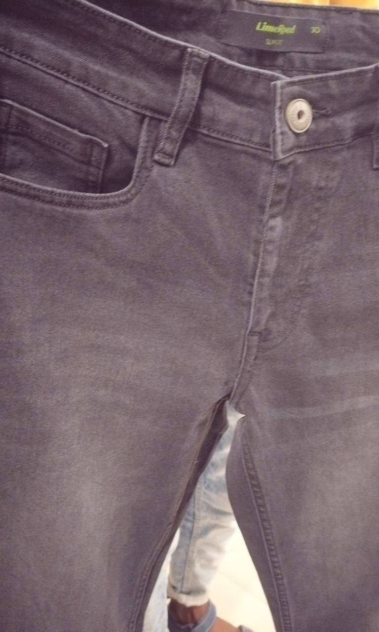 dark grey cotton polyester denim jeans - 21978096 - Zoom Image - 0