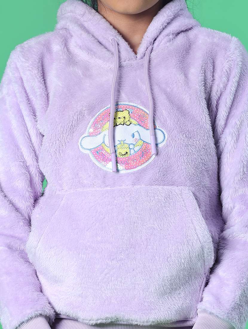 lavender fur sweatshirt - 21978108 - Standard Image - 3