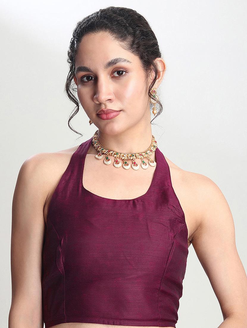 women self design banarasi saree with blouse - 21978381 - Standard Image - 5