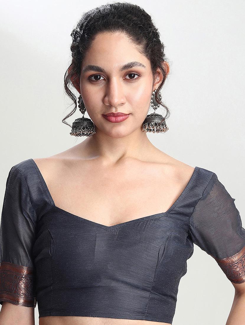 women self design banarasi saree with blouse - 21978385 - Standard Image - 3