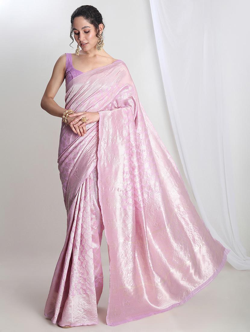 women self design banarasi saree with blouse - 21978392 - Zoom Image - 0