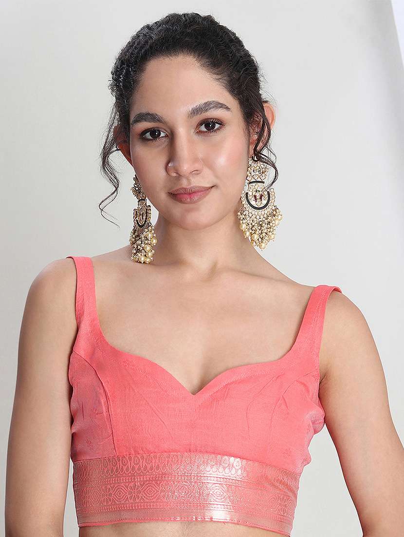 women self design banarasi saree with blouse - 21978393 - Standard Image - 5