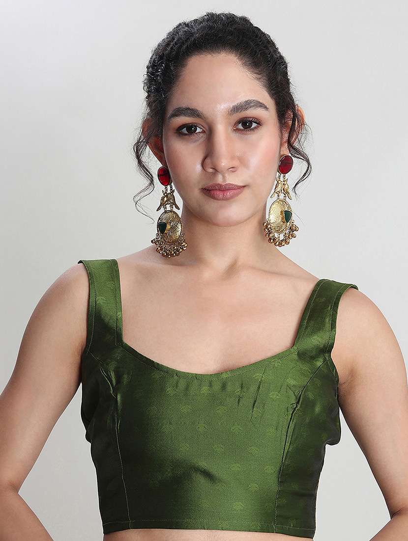 women self design banarasi saree with blouse - 21978396 -  Standard Image - 3