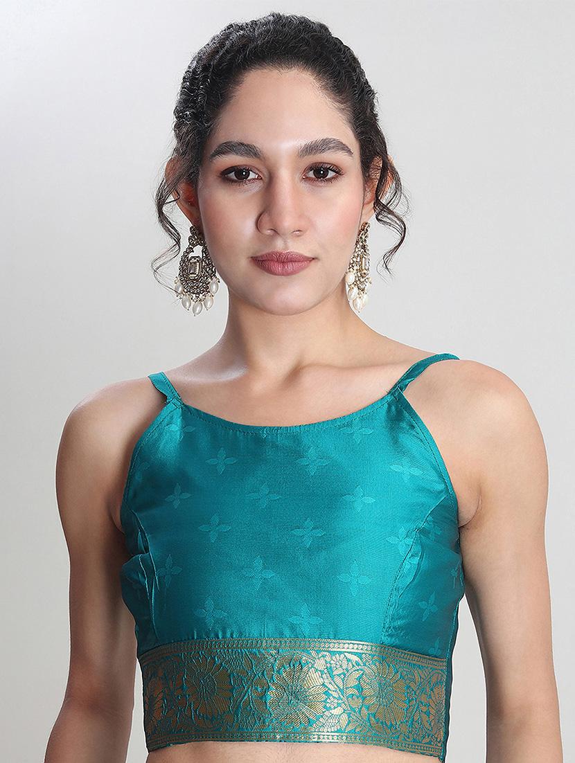 women self design banarasi saree with blouse - 21978403 - Standard Image - 3