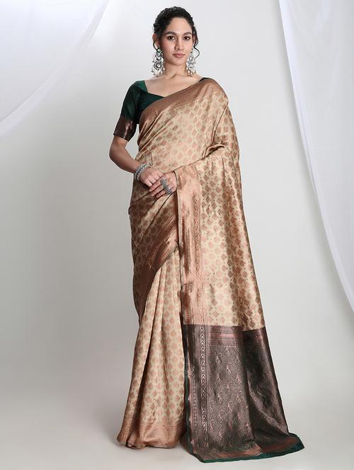 women self design banarasi saree with blouse - 21978417 - Standard Image - 0