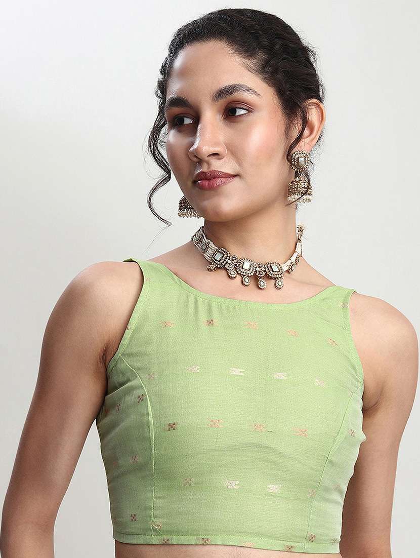 women self design bordered saree with blouse - 21978422 -  Standard Image - 5