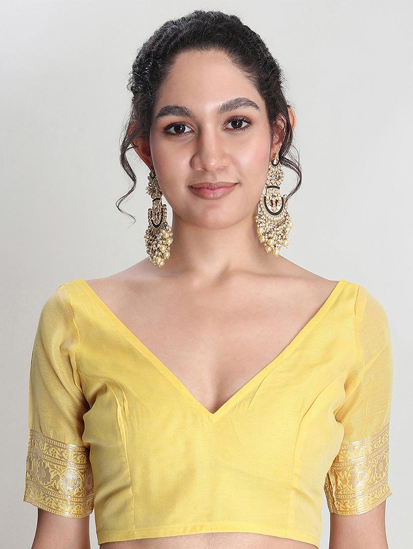 women self design banarasi saree with blouse - 21978434 - Standard Image - 3