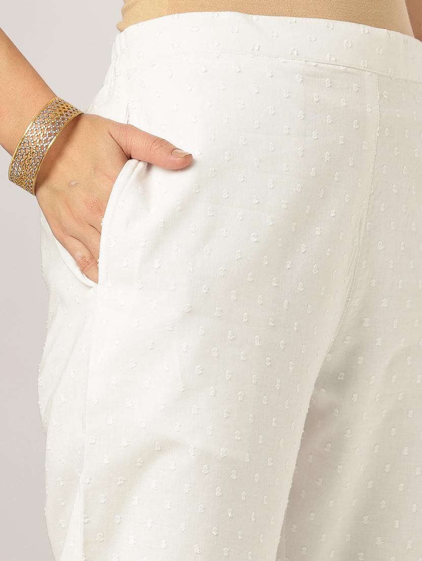 women embroidered three quarter sleeve kurta pant with dupatta set - 21978448 - Standard Image - 5