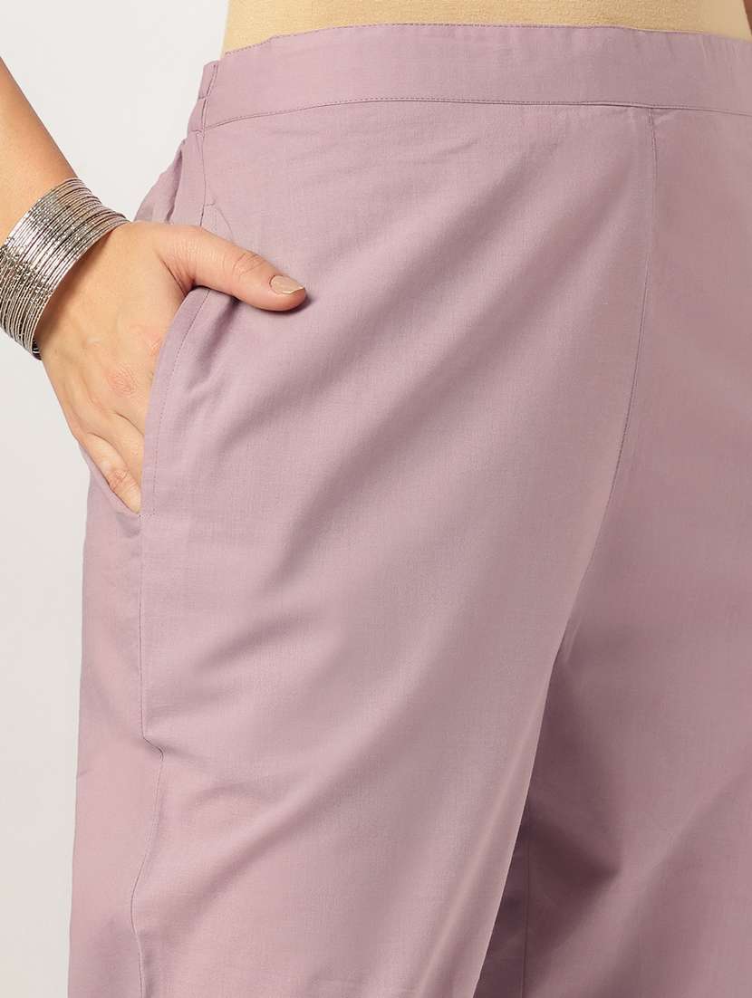 women embroidered three quarter sleeve kurta pant with dupatta set - 21978455 -  Standard Image - 5