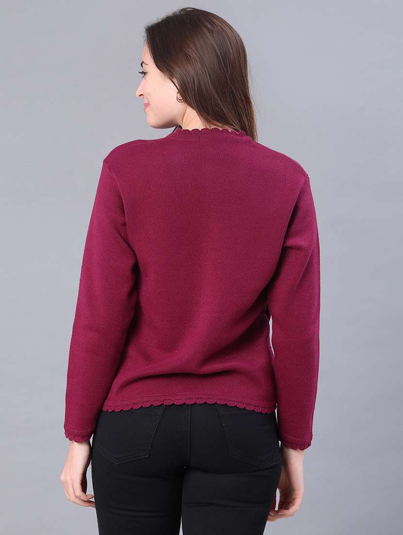 women solid long sleeve cardigan - 21978956 -  Standard Image - 3