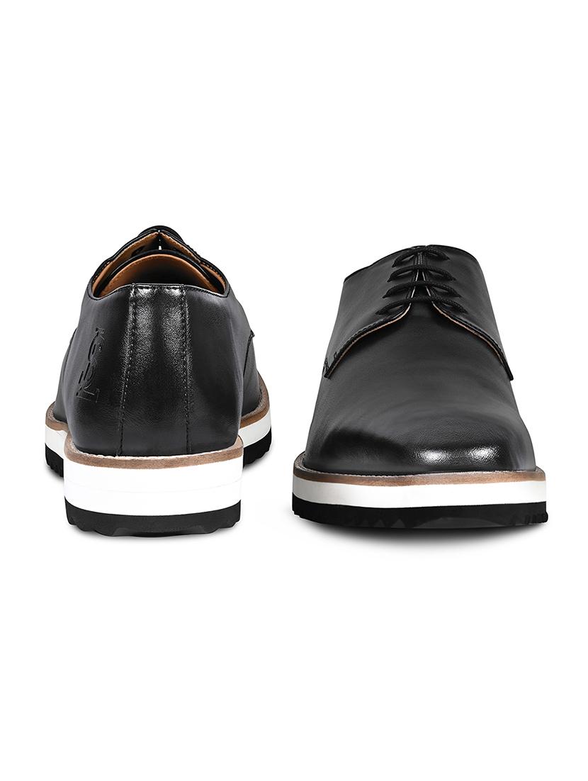 men black lace-up derby - 21979008 - Standard Image - 3