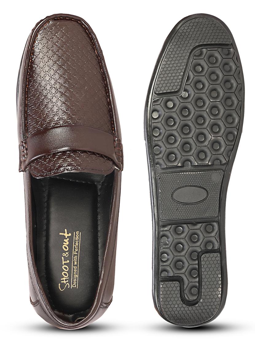 men brown slip on loafer - 21979065 - Standard Image - 3