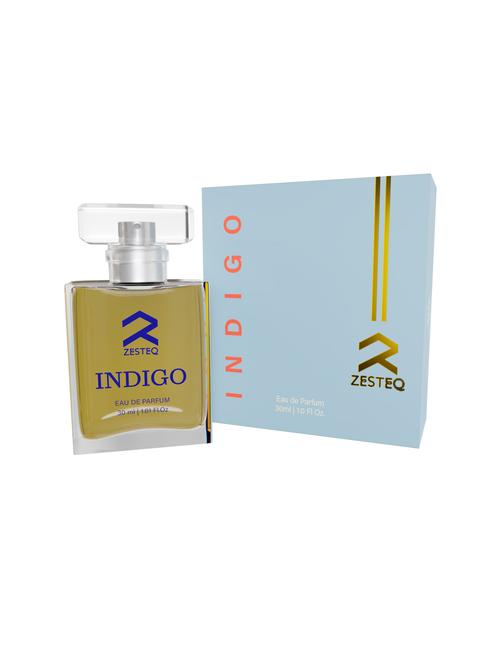 zesteq indigo eau de parfum (30 ml) mysterious & alluring fragrance - 21979197 - Standard Image - 0