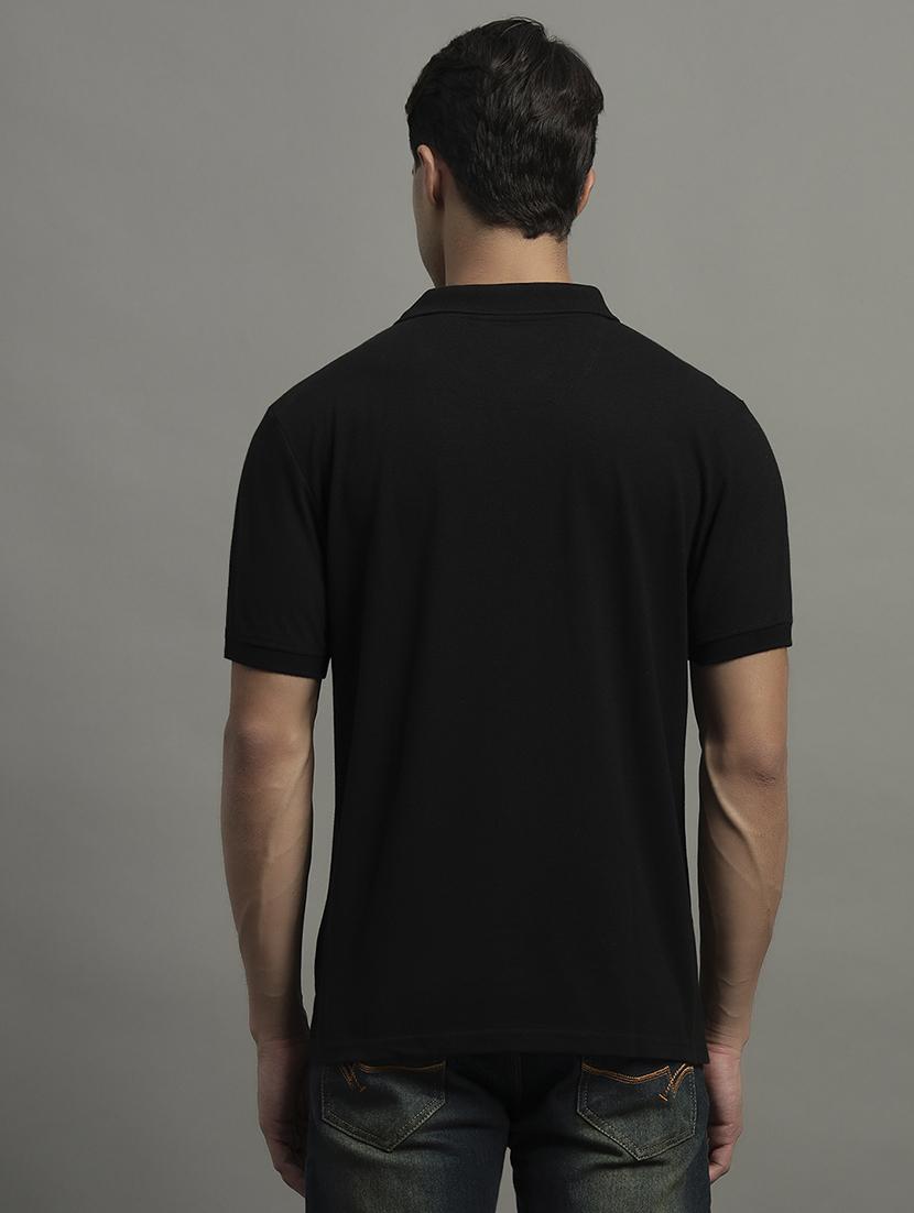 men color blocked short sleeve polo t-shirt - 21979234 - Standard Image - 3