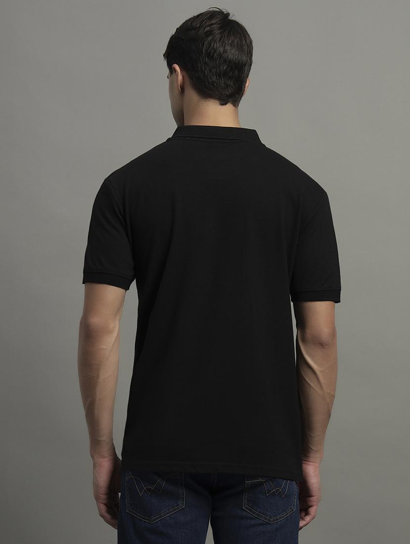 men color blocked short sleeve polo t-shirt - 21979235 - Standard Image - 3